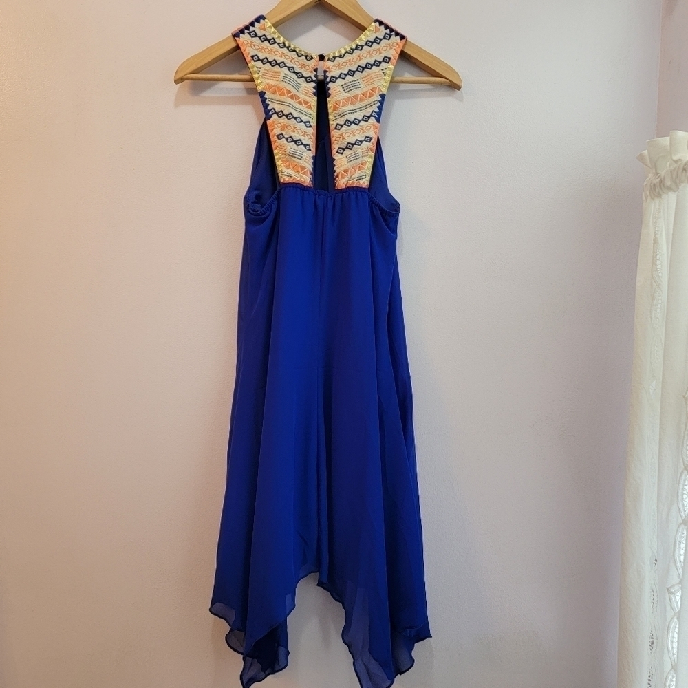 City Studio Sleeveless Embroidered  Dress Size XS - Picture 2 of 5